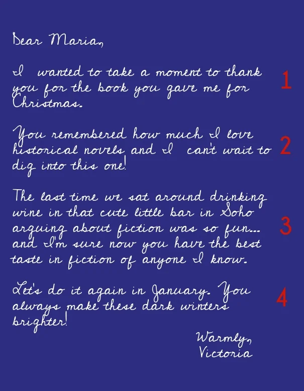 A faster, foolproof thank you note. — Sail Me Om